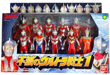 Ultraman series 超人軟膠 不滅之Ultra set 11隻